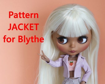 Tutorial+ Pattern Jacket for Blythe doll