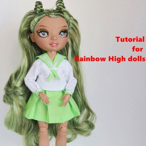 Tutorial Set for Rainbow High dolls