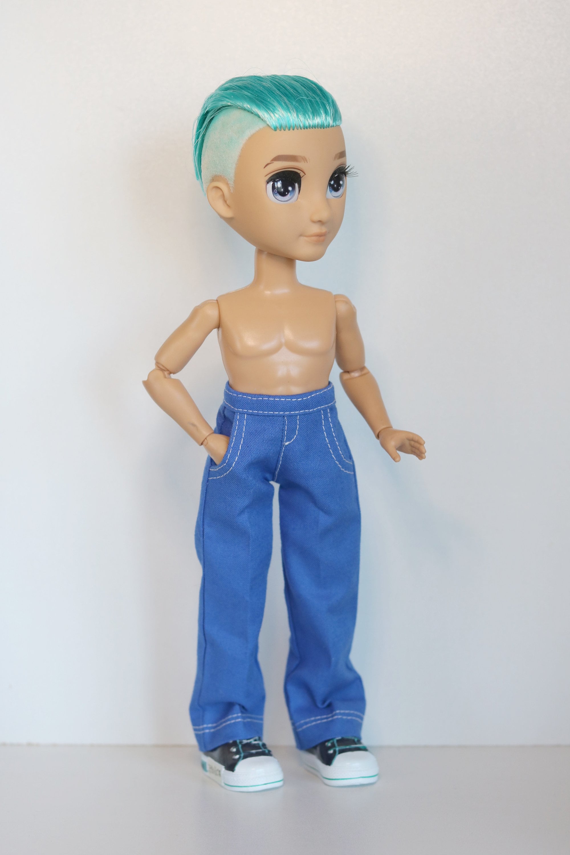 Tutorial for Rainbow High Boy Doll Pants With Pockets Etsy