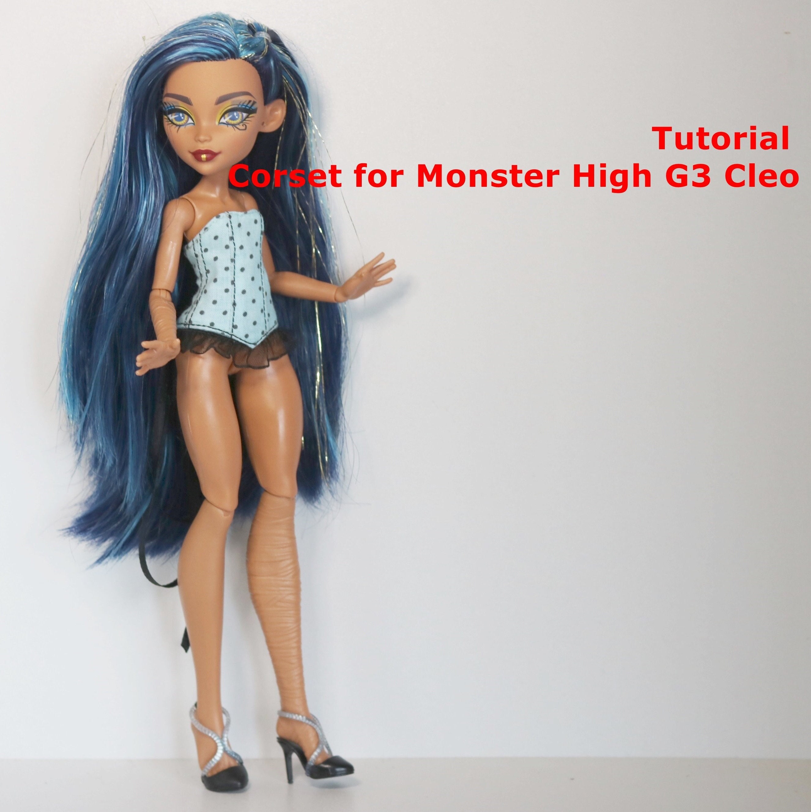 Tutorial Corset for Monster Doll G3 - Etsy