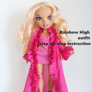 Tutorial for Rainbow High dolls