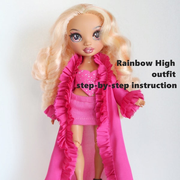 Tutorial for Rainbow High dolls