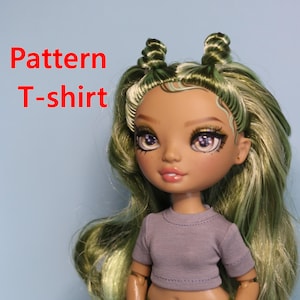 Tutorial T-shirt for Rainbow High