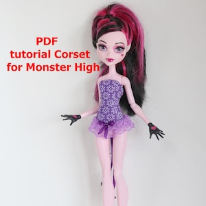 Tutorial Corset for Monster doll G2