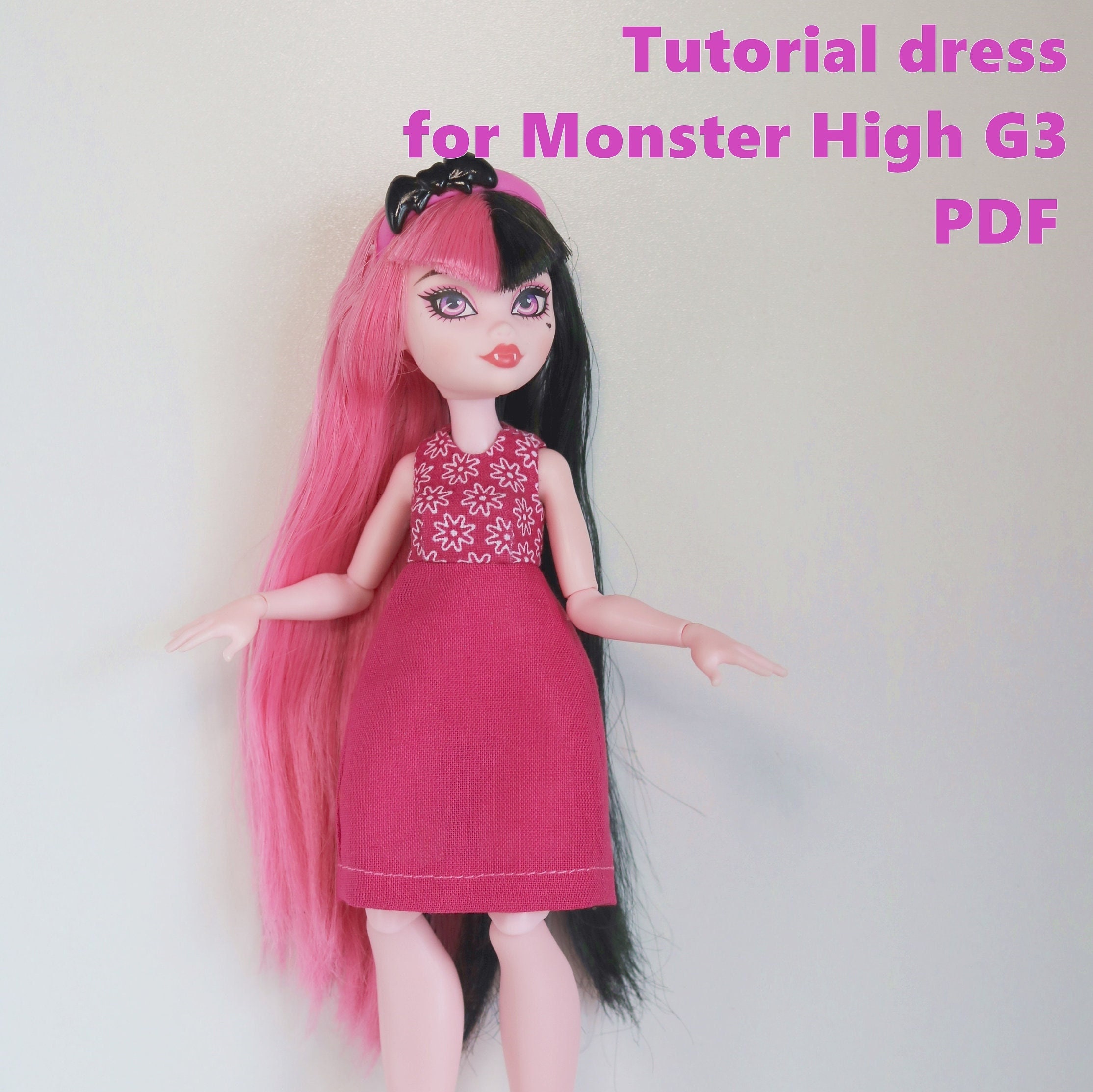 Monster High G3 Clothes Patterns