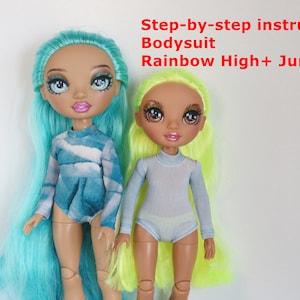 Tutorial Bodysuit for Rainbow High and RH Junior dolls