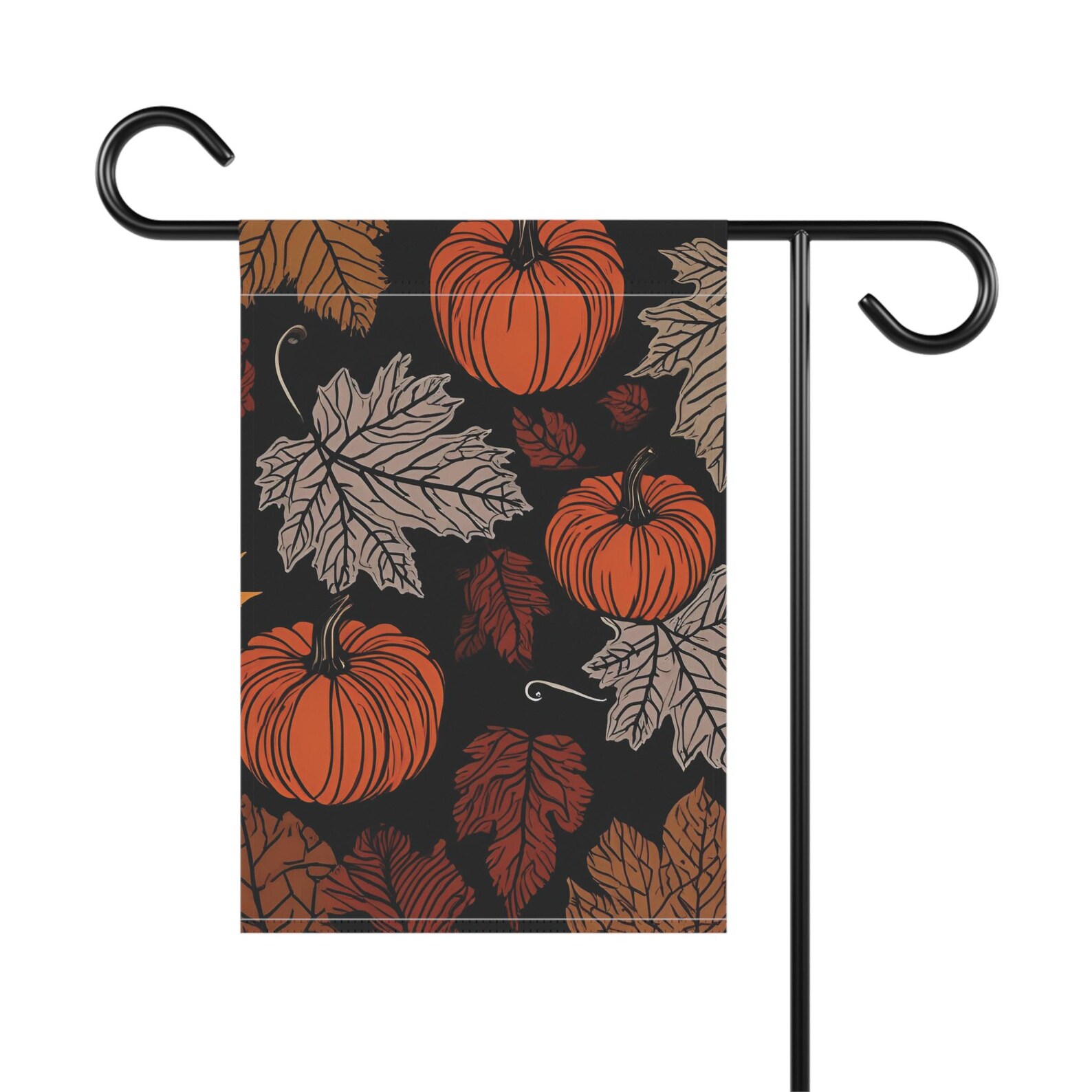 Garden Flag, Rustic Fall Banner, Fall Leaves Outdoor Decor, Autumn ...
