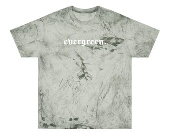 Evergreen Tie-Dye T-Shirt: Unisex Color Blast, Ring-Spun Cotton