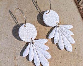 Boucles d'oreilles pendantes Rosalie