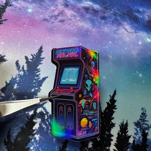 Retro Arcade Sticker