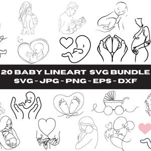 Baby Line Art's Baby's Line Art's Line Art's Line Art's Line Art's Ihre Zeichen - Ihre Ihre genauen Worte finden Sie hier: