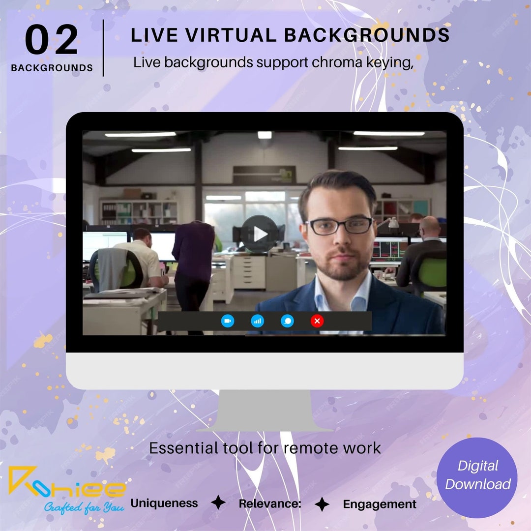 Business,2024, Dreamscape, Ethereal Live Backdrop, Virtual Backgrounds