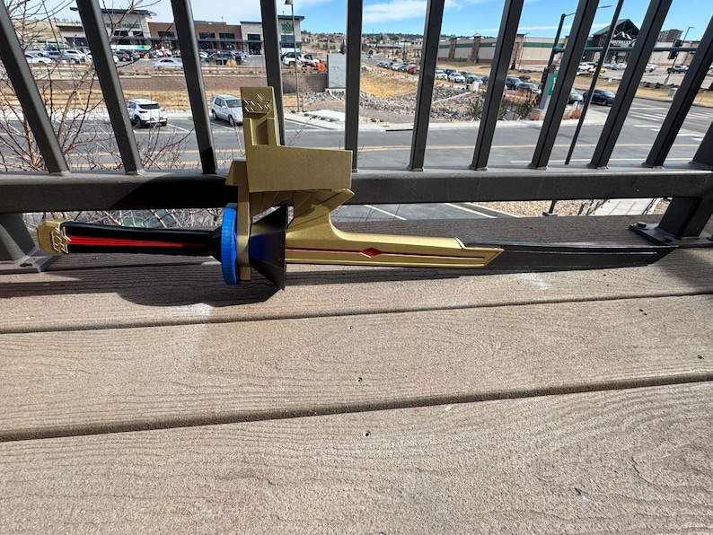 Sword Railing 3D Files for Spin Sword From Power Rangers Samurai/shinkenger - Etsy