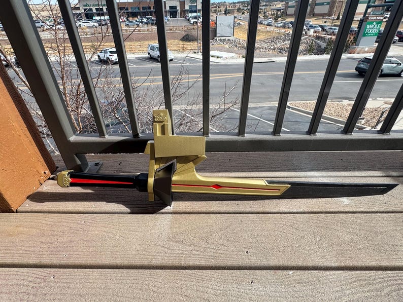 Sword Railing 3D Files for Spin Sword From Power Rangers Samurai/shinkenger - Etsy
