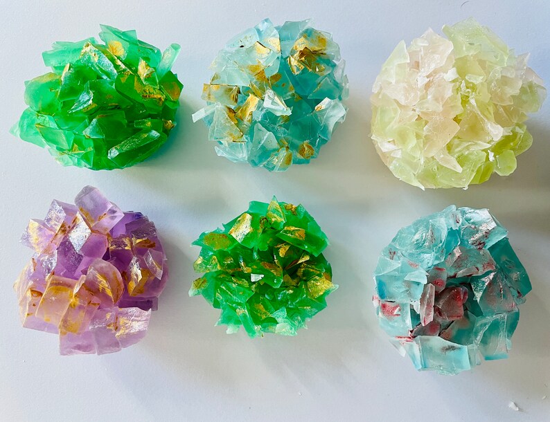 Edible Gems Crystal Clusters Luxury Box, Wagashi, Kohakutou Crystal