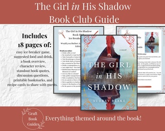 Book Club Guide Discussion Book Study Questions The Girl in His Shadow Book Resource Reading Guide Book Meeting Material Book Report