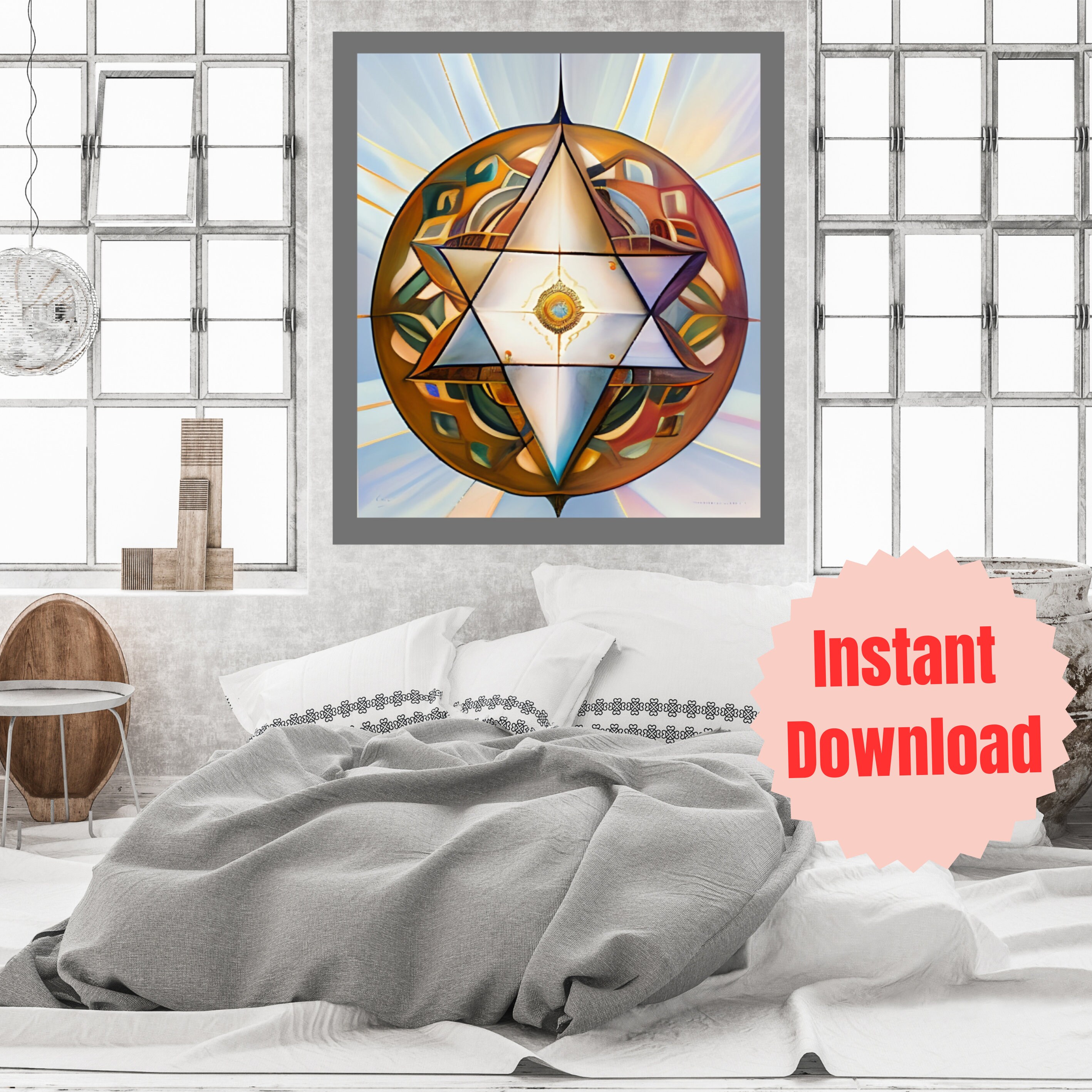 Merkaba Activation 1 Activation Series Wall Art - Etsy