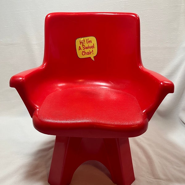 Vintage Kid’s Empire Swivel Chair