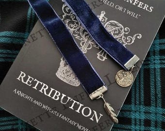 Retribution: A Knights and Witches Fantasy Novel (SIGNED COPY) with a Ribbon Bookmark