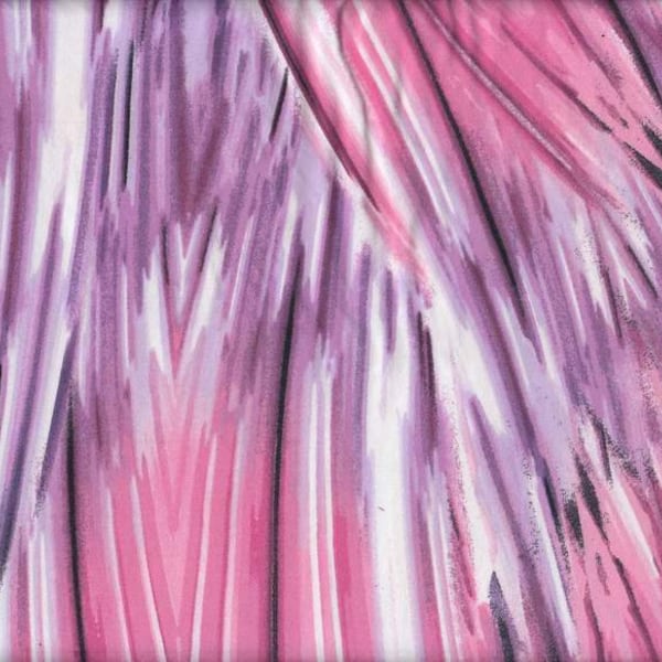 Purple & Pink Abstract Double Brushed Poly • DBP Fabric • Fabric by the 1/2 Yard, Yard, or Sample, 4 Way Stretch