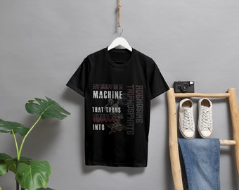 Mein Körper ist eine Maschine, die Glukose in Adencose TriPhosphate Hard Skeleton Gewichtheben Lustiges Krankenschwester Geschenk Shirt