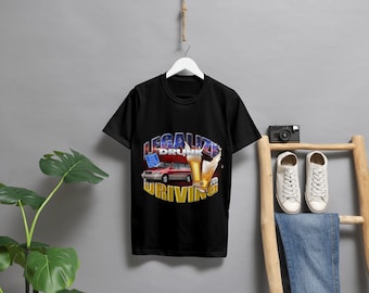 legalisieren Sie betrunkenes Fahren Lustiges Grafikauto-T-Stück T-Shirt, lustiges Geschenk-Bier Booze-Kreuzfahrt
