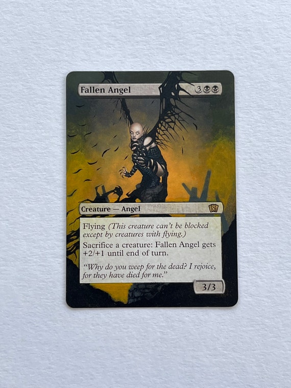 Fallen Angel Alter - MTG Card - Etsy Canada Fallen Angel Alter - MTG Card - Etsy Canada