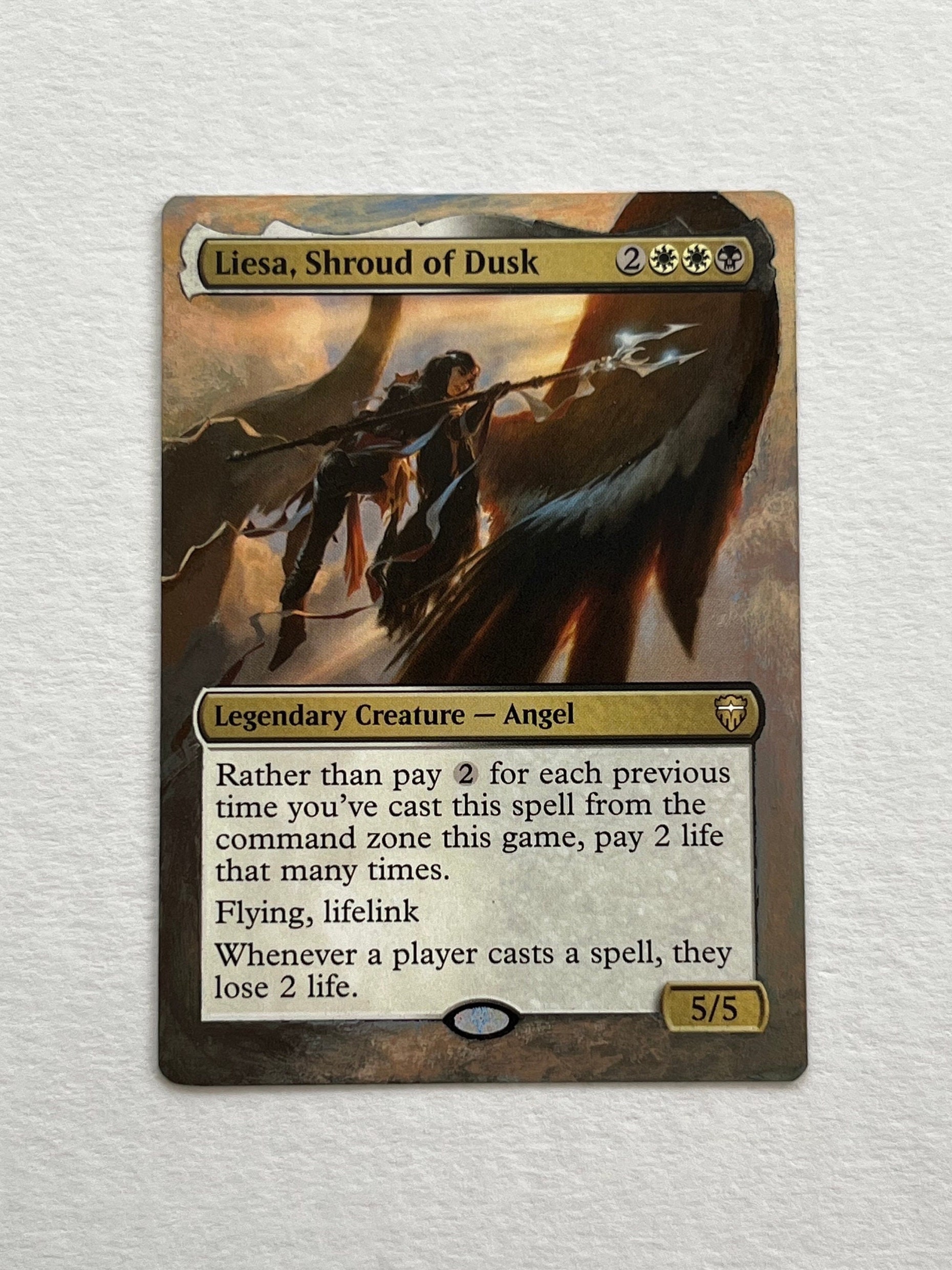 Liesa, Shroud of Dusk Alter - MTG Card - Etsy
