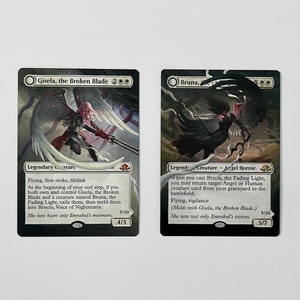 Gisela, the Broken Blade / Bruna, the Fading Light / Brisela, Stimme der Albträume Alter - MTG Cards (2 Meld Cards)