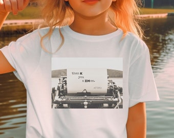 Merci aIMee T-shirt moyen pour jeune, Tortured Poets Department TTPD Swift, produits dérivés de la tournée Eras, Kim K, Love and Poetry, Vêtements enfant Swift