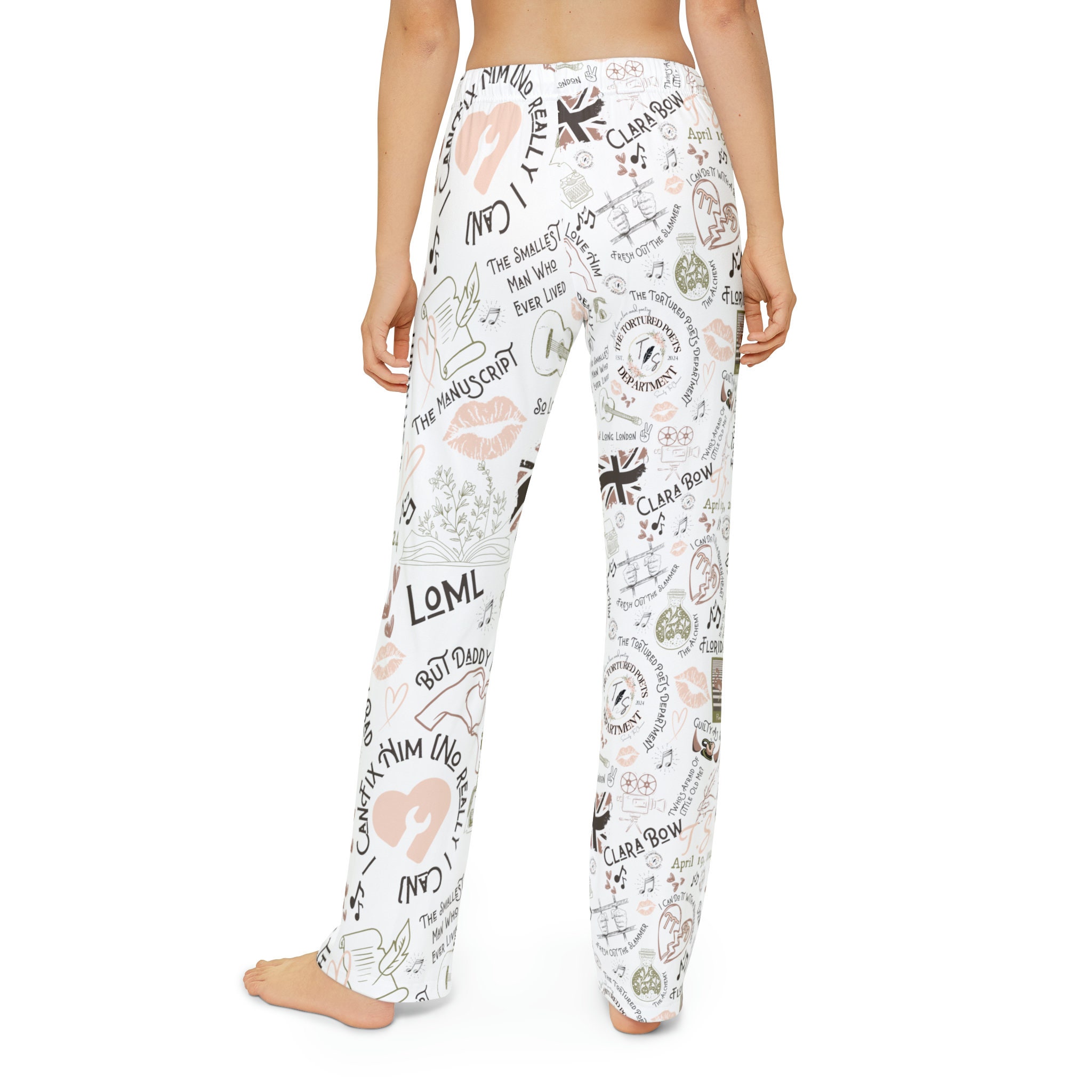 Tortured Poets Department TTPD Pajama Pants, Taylor Merch, Gift For Mother's day
