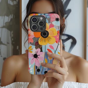 Custom Floral Phone Case - Personalized Aesthetic - Botanical iPhone & Samsung Covers