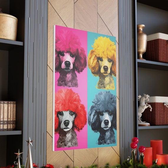 サングラストイ プードル アートポスター アート プードル 絵画