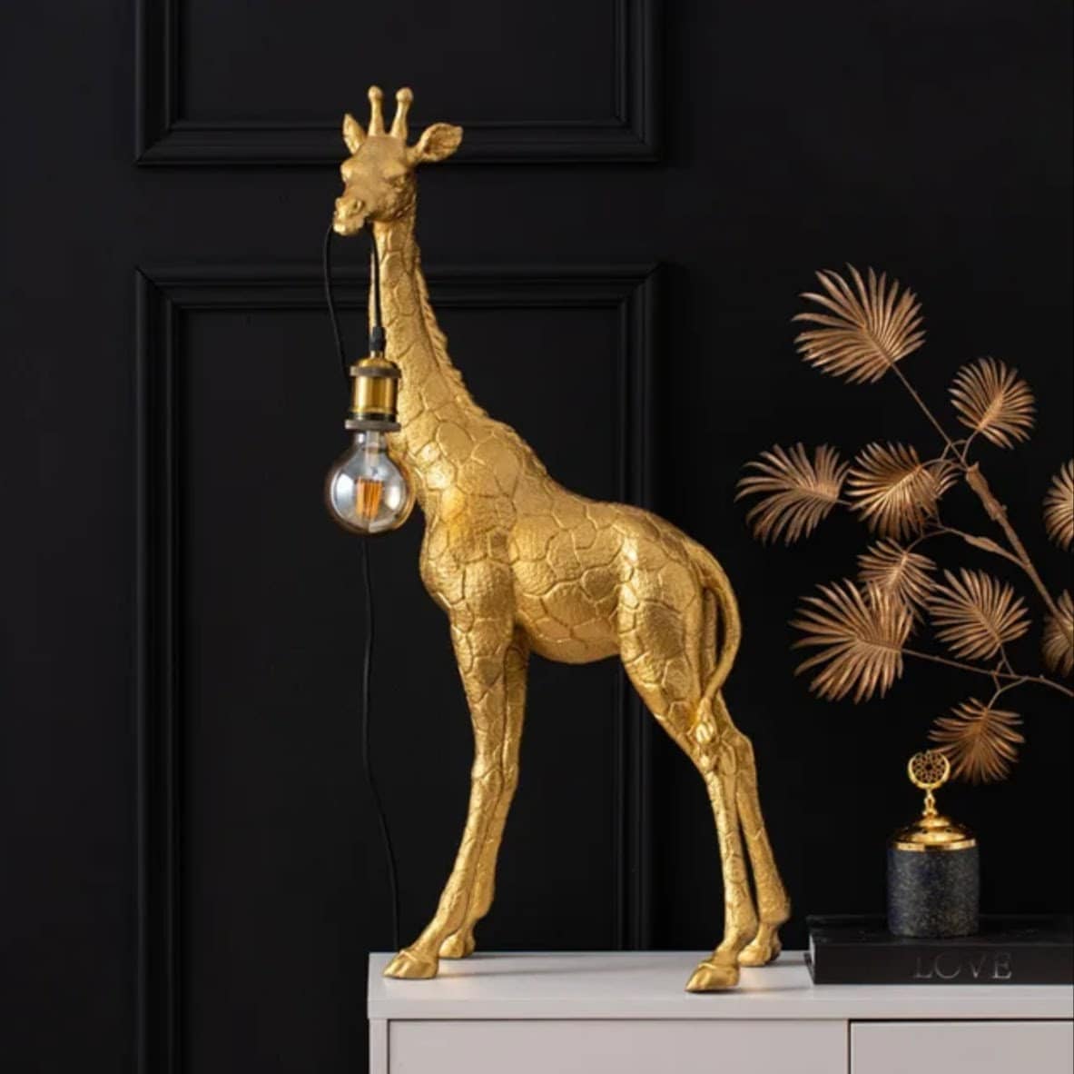 Gold Animal Lamp Etsy Australia
