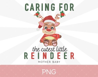 Mother Baby Nurse Christmas PNG, Mother Baby PNG, Nurse Christmas PNG, Postpartum Nurse Png, Nurse Sublimation Design, Mom Baby Nurse Png