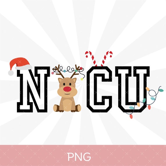NICU Nurse Christmas PNG, NICU Nurse Christmas Shirt Design, Nicu Nurse Sweatshirt Design, Gift for Nicu Nurse, Nurse Sublimation Designs