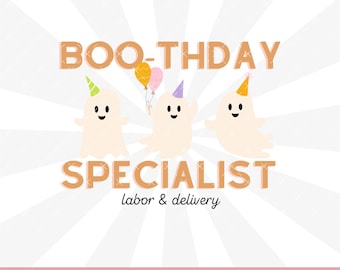 Labor and Delivery Nurse Halloween PNG, Labor and Delivery PNG, Nurse Halloween PNG, L&D Nurse Png, Birthday Specialist, Nurse Ghost Png
