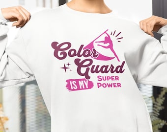 Color Guard Crewneck, Color Guard Tshirt, Drum Corps Shirt, Marching Band Shirt, Winter Guard Sweatshirt, Band Shirt, Color Guard Sweatshirt