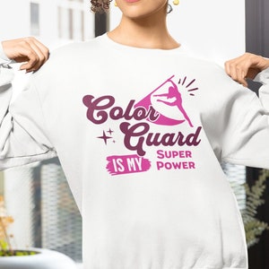 Color Guard Crewneck, Color Guard Tshirt, Drum Corps Shirt, Marching Band Shirt, Winter Guard Sweatshirt, Band Shirt, Color Guard Sweatshirt