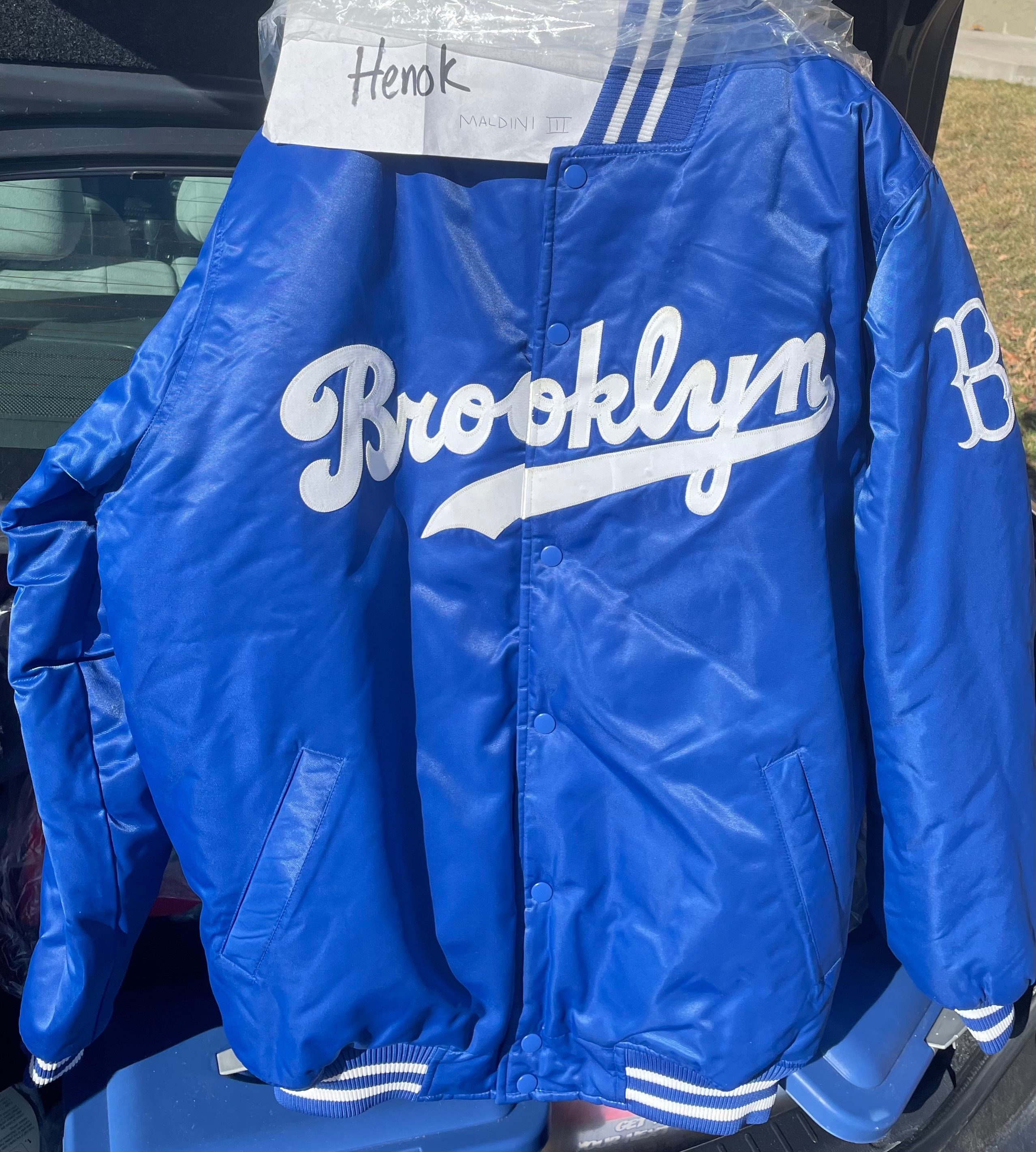 women's majestic dodgers jacket