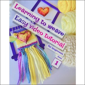 Online Weaving Tutorial for Beginners. Contains Digital Video Files how to weave such a pendant on the wall