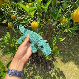 Crochet Crocodiles cute crocodile plush 2 colours