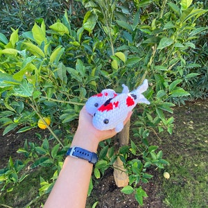 Crochet Koi Fish Cute Koi Fish Plushies 2 colour patterns + customs