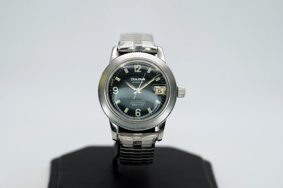 RARE 1960s Bulova Snorkel Devil Diver 666 Automatic Vintage Watch Etsy