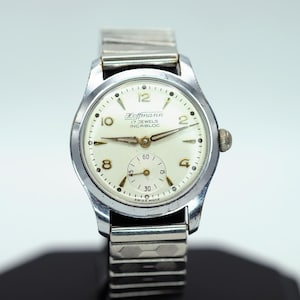 1950s Hoffmann FHF Cal. 70 Vintage Swiss Watch – Swiss Craftsmanship with Subdial