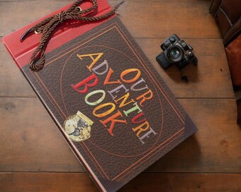 Our Adventure Book Scrapbook Anniversary Gift for him, Personalized Valentines Gift for her, Scrapbook, Couples gift, Gifts for Boyfriend