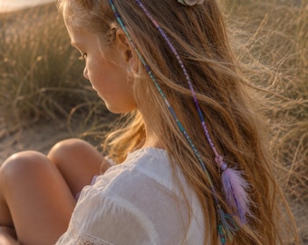 Regalo para niñas: accesorio para el cabello | Accesorios para el cabello de cumpleaños | Accesorio para el cabello de hada | Accesorio para rastas | Lindo regalo para fiestas infantiles