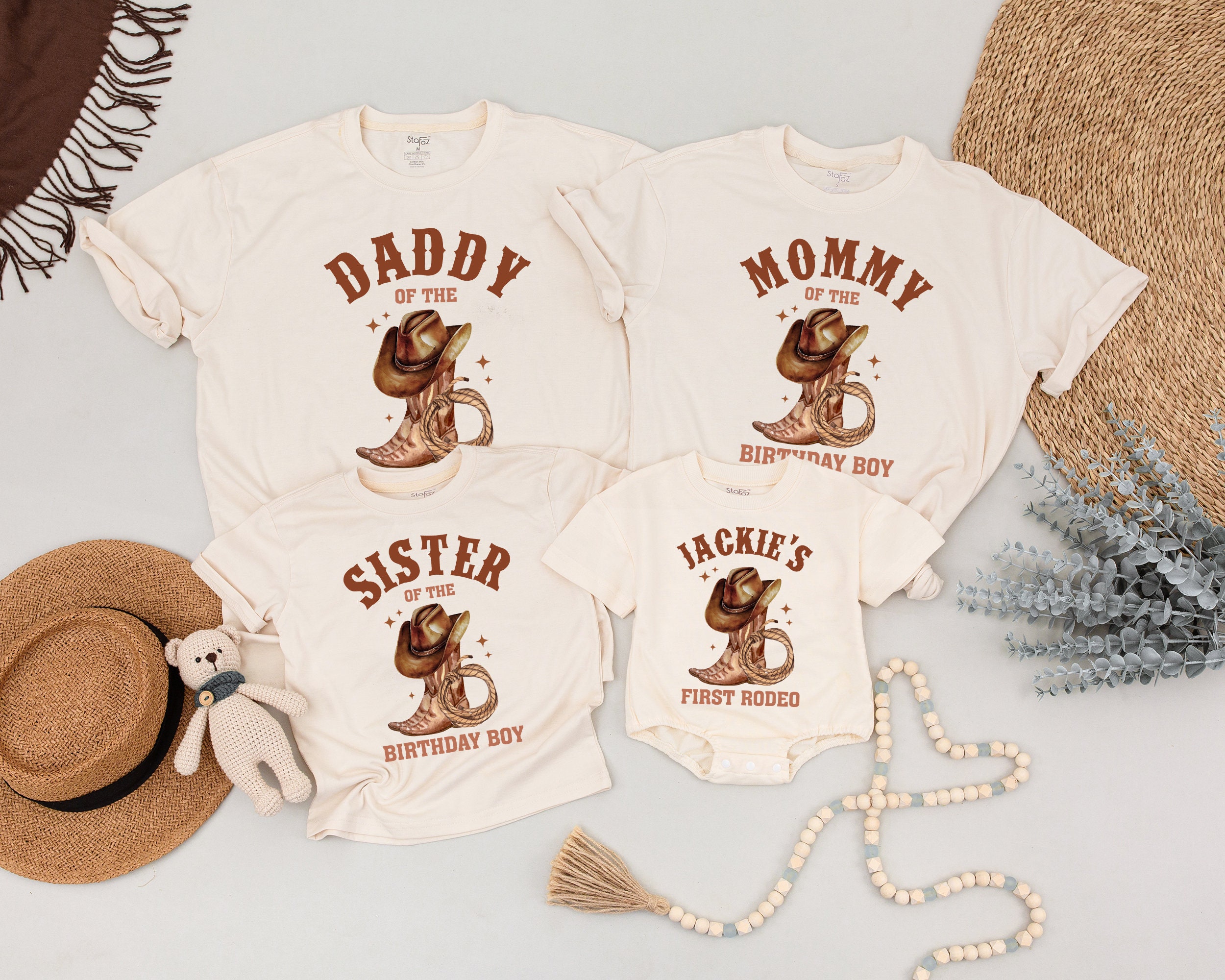 My First Rodeo Birthday Family Shirts, Cowboy Birthday Shirts, Western Baby  Clothes, Rodeo 1st Birthday Shirt, Matching Family, Daddy and Me - Etsy