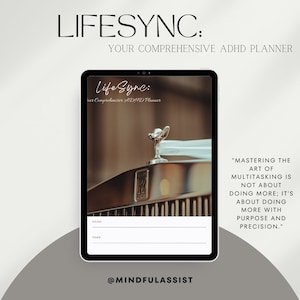 PLR Planner Adult, ADHD Productivity planner, resell planner bundle for adults, Adhd organization planner, Dark theme, PLR Digital Planner