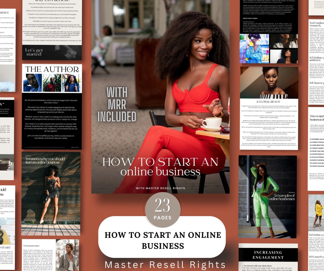 MRR How to Start an Online Business, Ebook, Digital Branding, Done for ...